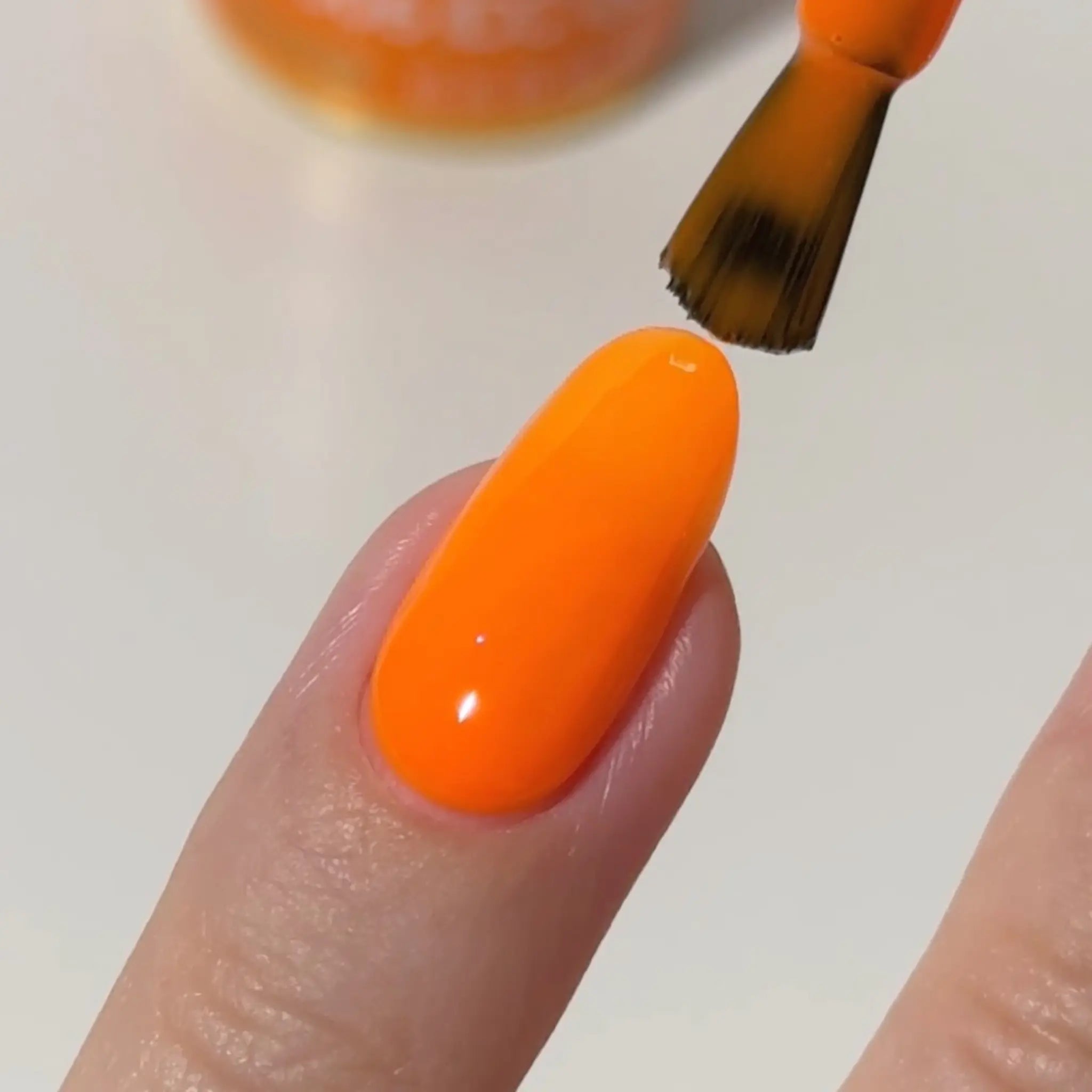 DND DC All My Jelly Gel Polish – #006 Orange (0.6oz / 18ml) – NEW 2026