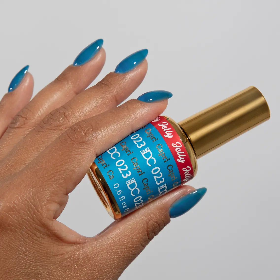 DND DC All My Jelly Gel Polish – #023 Capri (0.6oz / 18ml) – NEW 2026