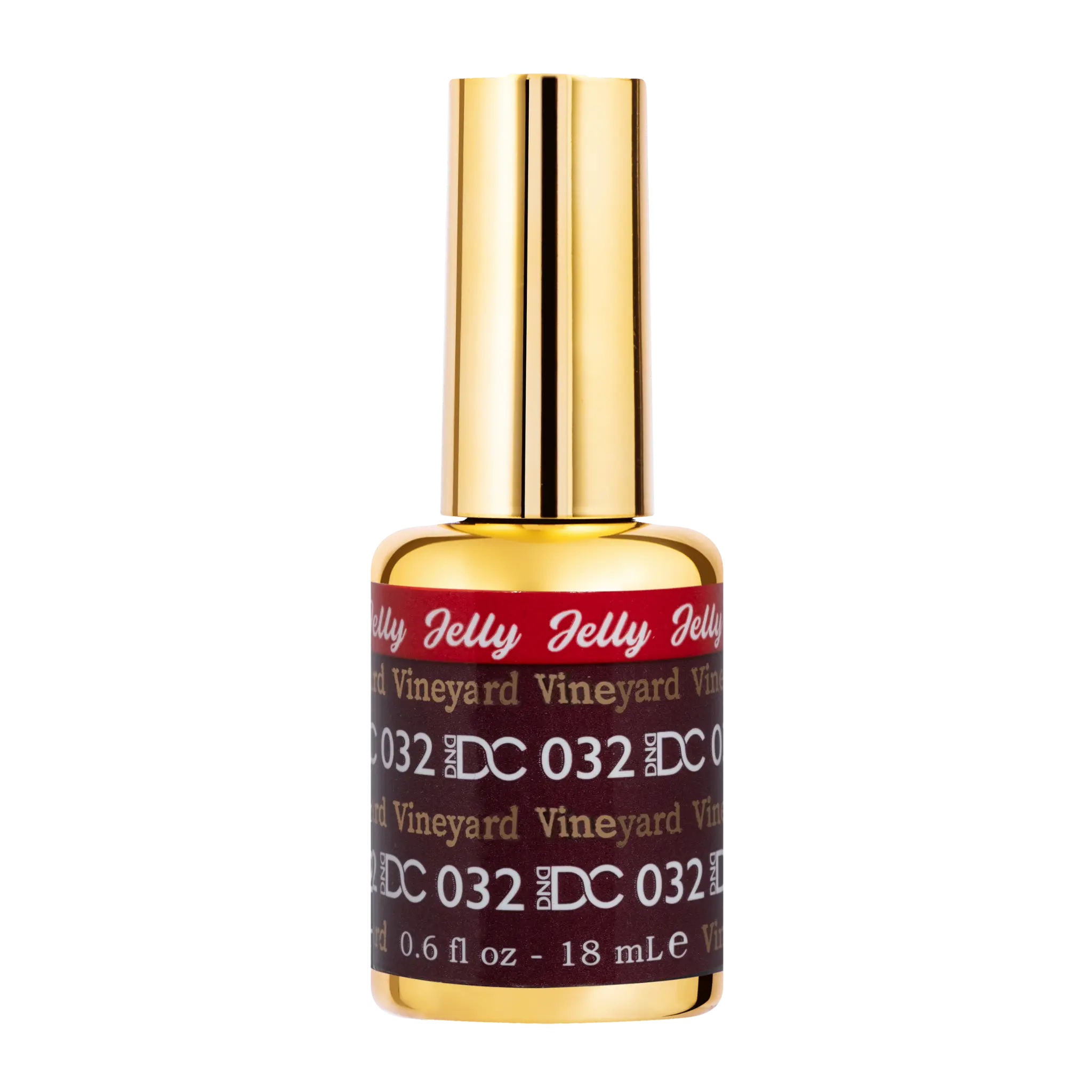 DND DC All My Jelly Gel Polish – #032 Vineyard (0.6oz / 18ml) – NEW 2026