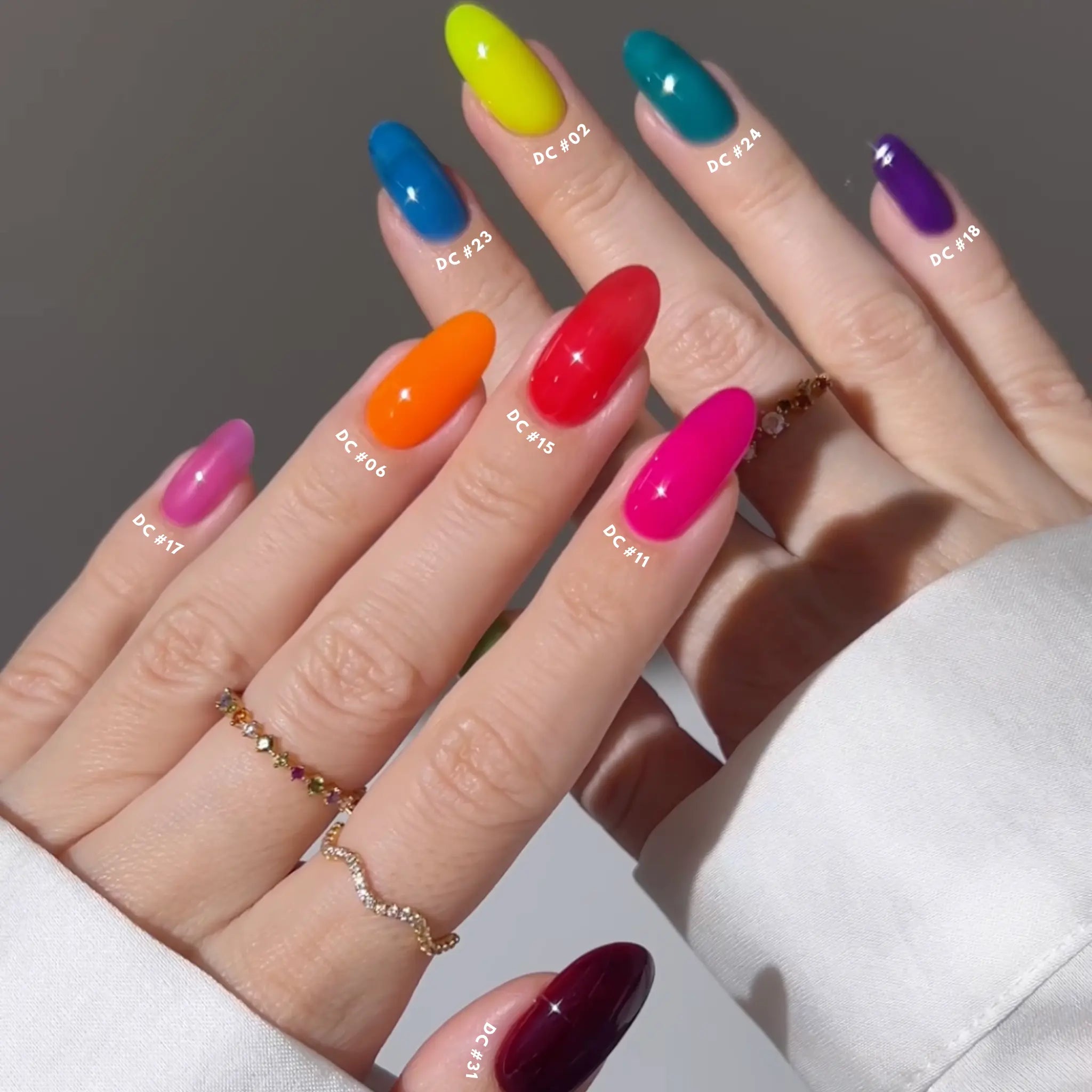 DND DC All My Jelly Gel Polish – #017 Orchid (0.6oz / 18ml) – NEW 2026