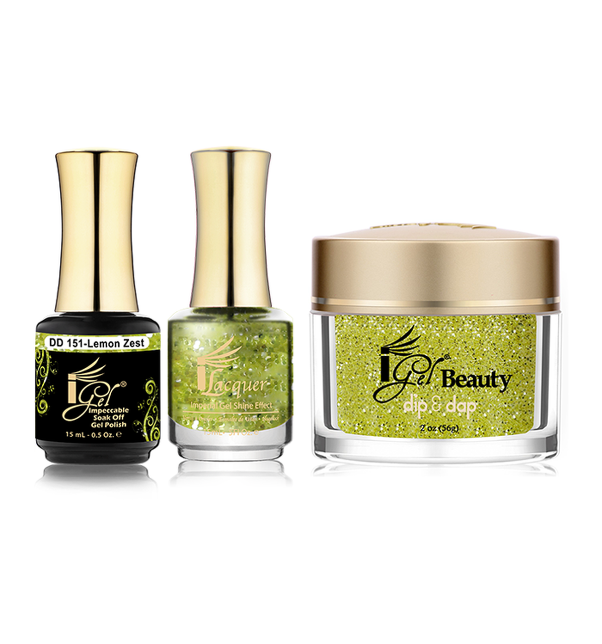 IGel - Gel & Lacquer & Dip Trio (#DD100 - #DD159)