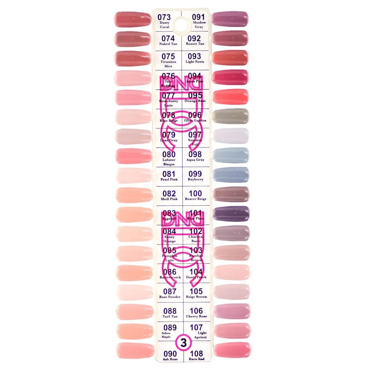 DND - DC Gel & Lacquer Duo Full Set 36 Colors (#1, #2, #3)