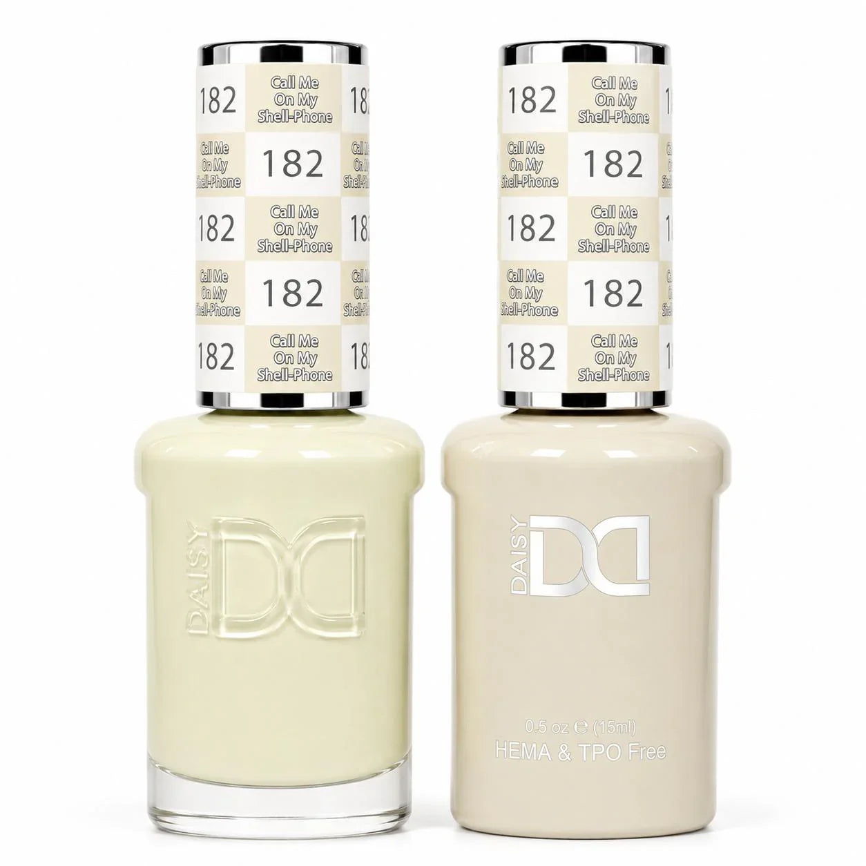 DND HEMA & TPO Free Gel Duo Matching Set – 182 Call Me On My Shell Phone (Gel + Lacquer)