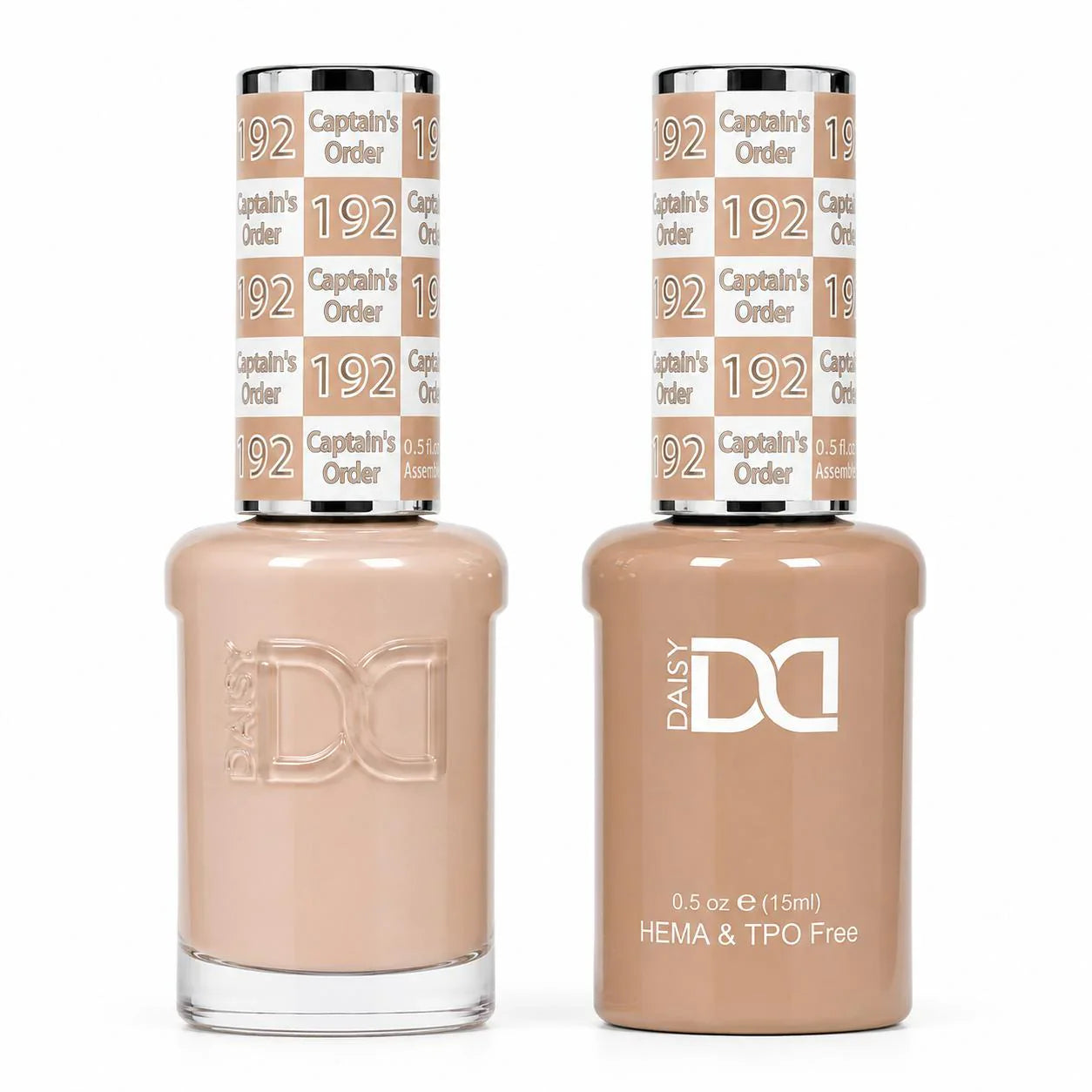 DND HEMA & TPO Free Gel Duo Matching Set – 192 Captain’s Order (Gel + Lacquer)