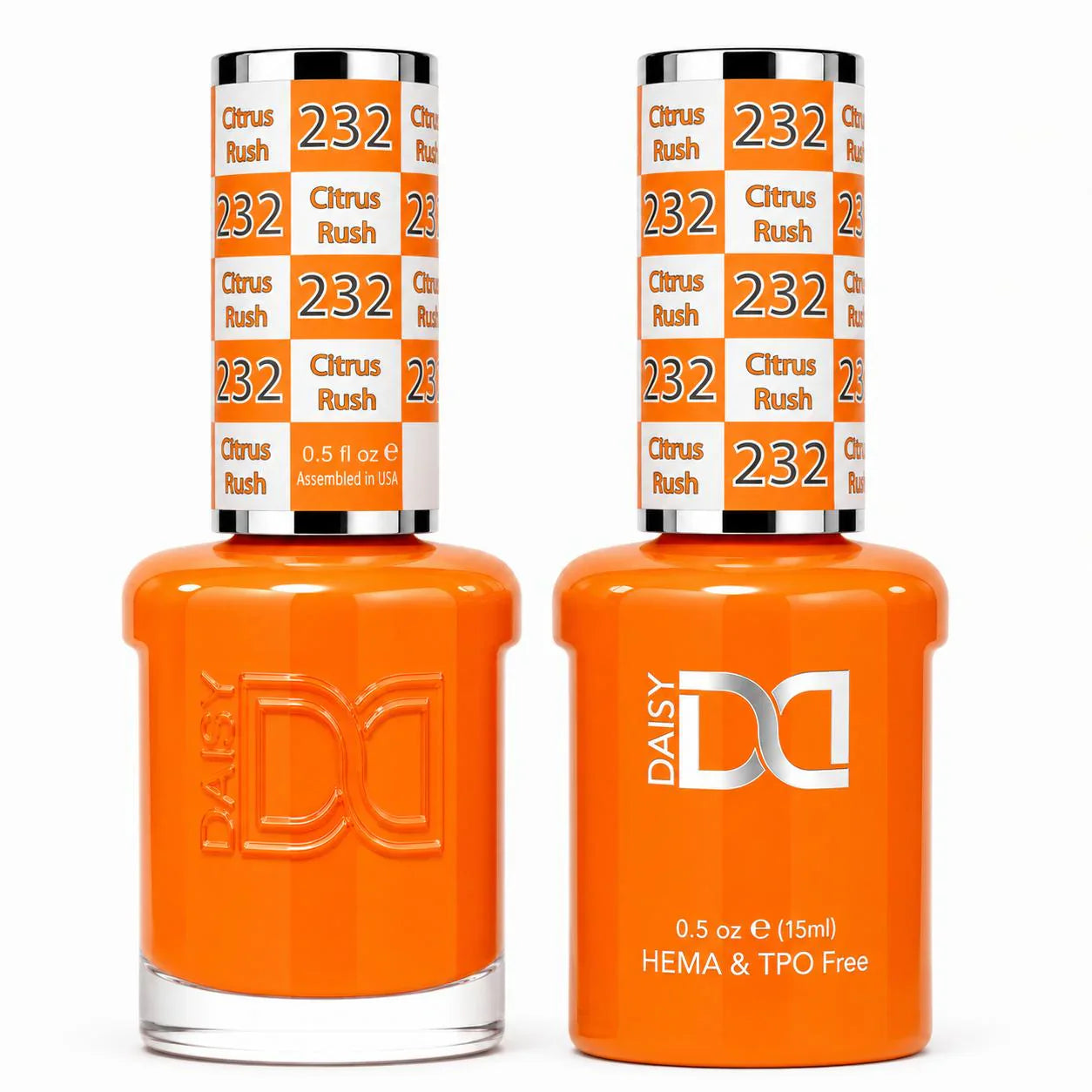 DND HEMA & TPO Free Gel Duo Matching Set – 232 Citrus Rush (Gel + Lacquer)