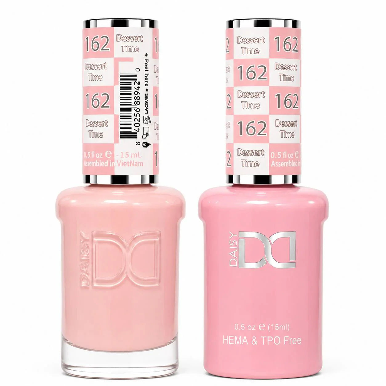 DND HEMA & TPO Free Gel Duo Matching Set – 162 Dessert Time (Gel + Lacquer)