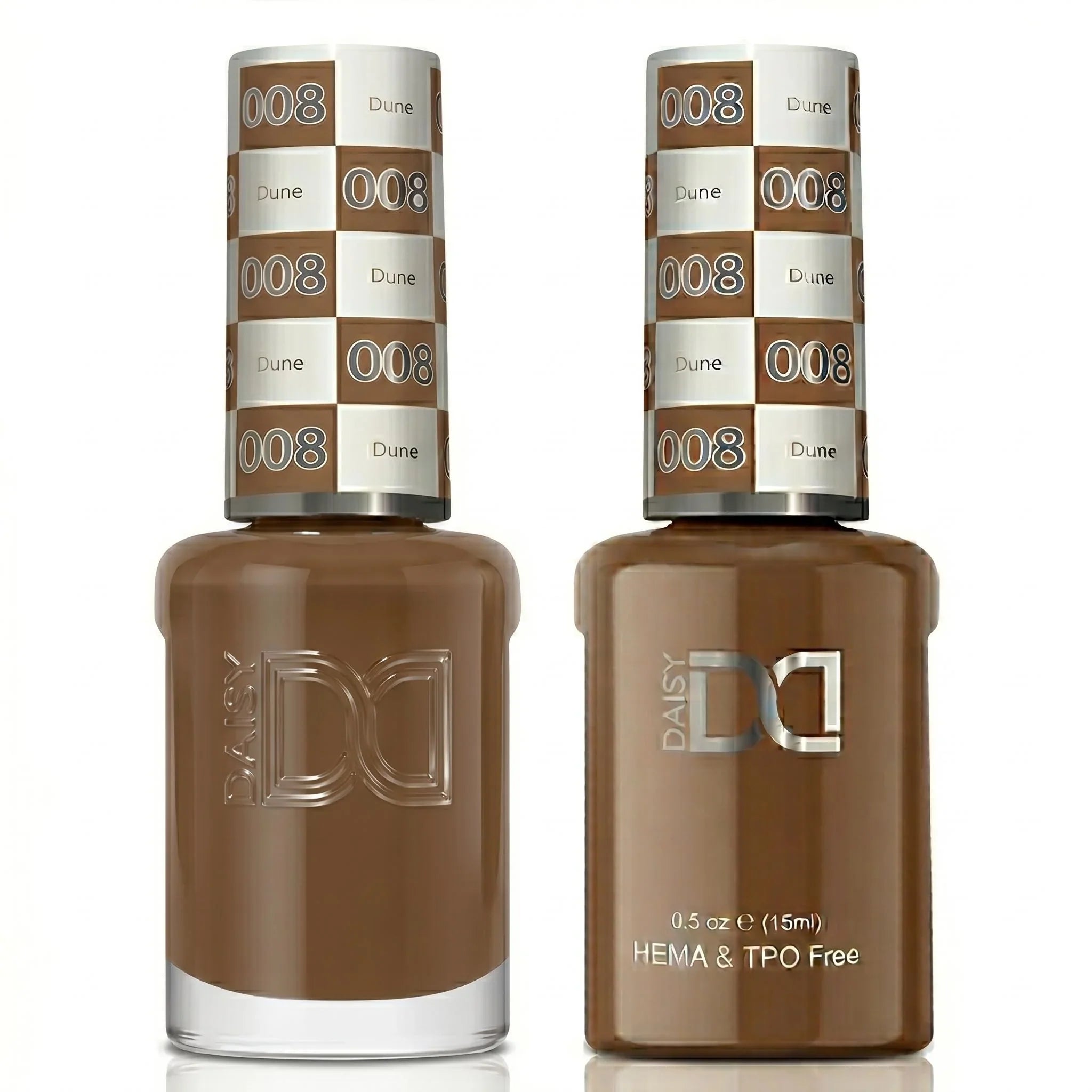 DND HEMA & TPO Free Gel Duo Matching Set – 008 Dune (Gel + Lacquer)