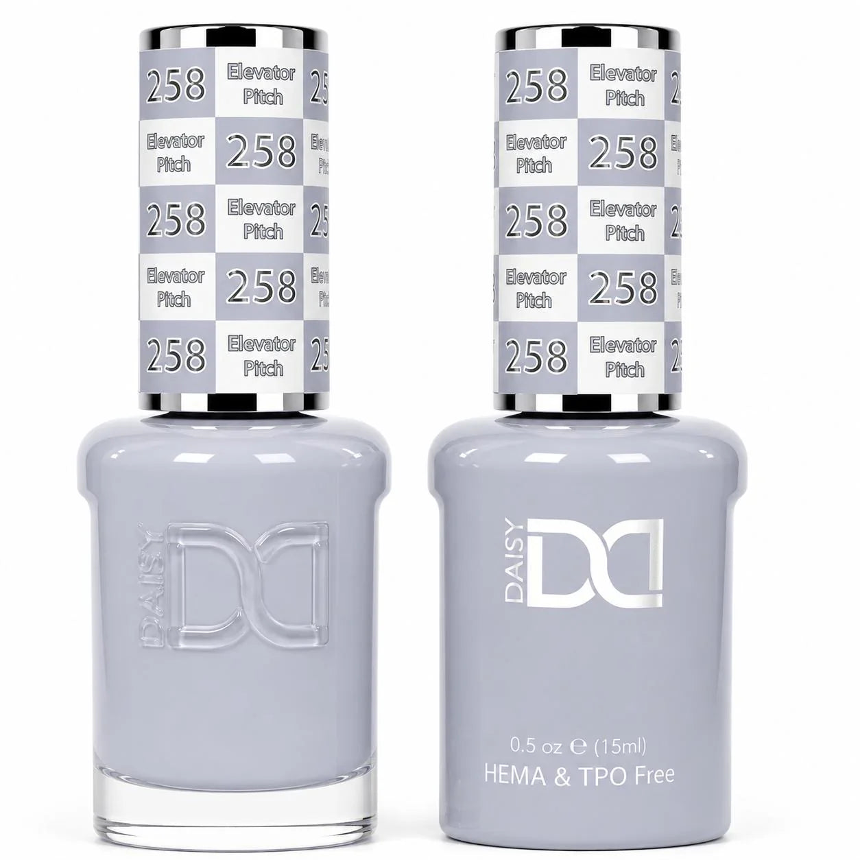 DND HEMA & TPO Free Gel Duo Matching Set – 258 Elevator Pitch (Gel + Lacquer)