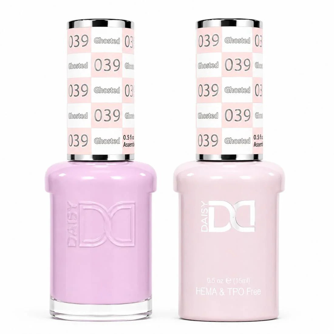 DND HEMA & TPO Free Gel Duo Matching Set – 039 Ghosted (Gel + Lacquer)
