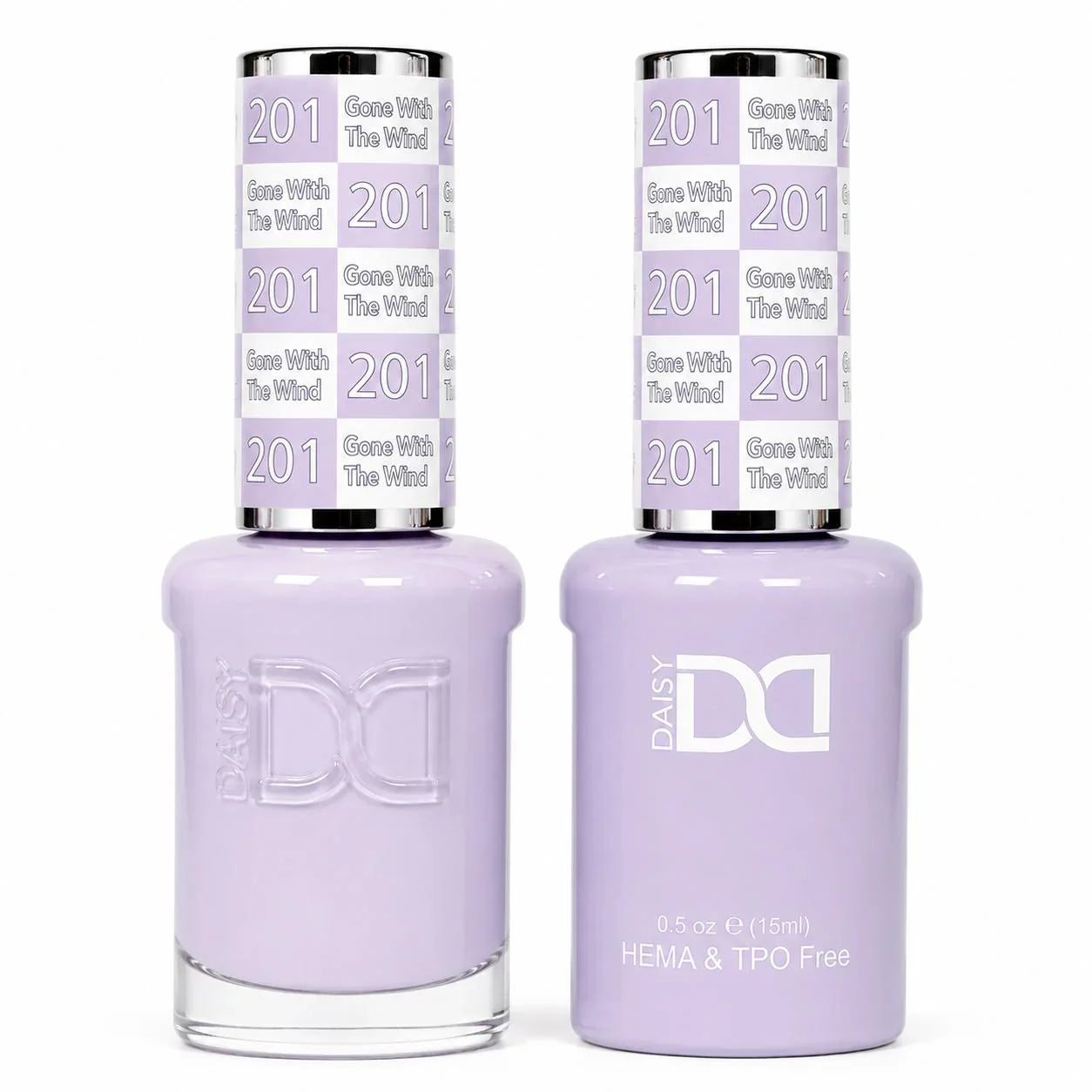 DND HEMA & TPO Free Gel Duo Matching Set – 201 Gone With The Wind (Gel + Lacquer)