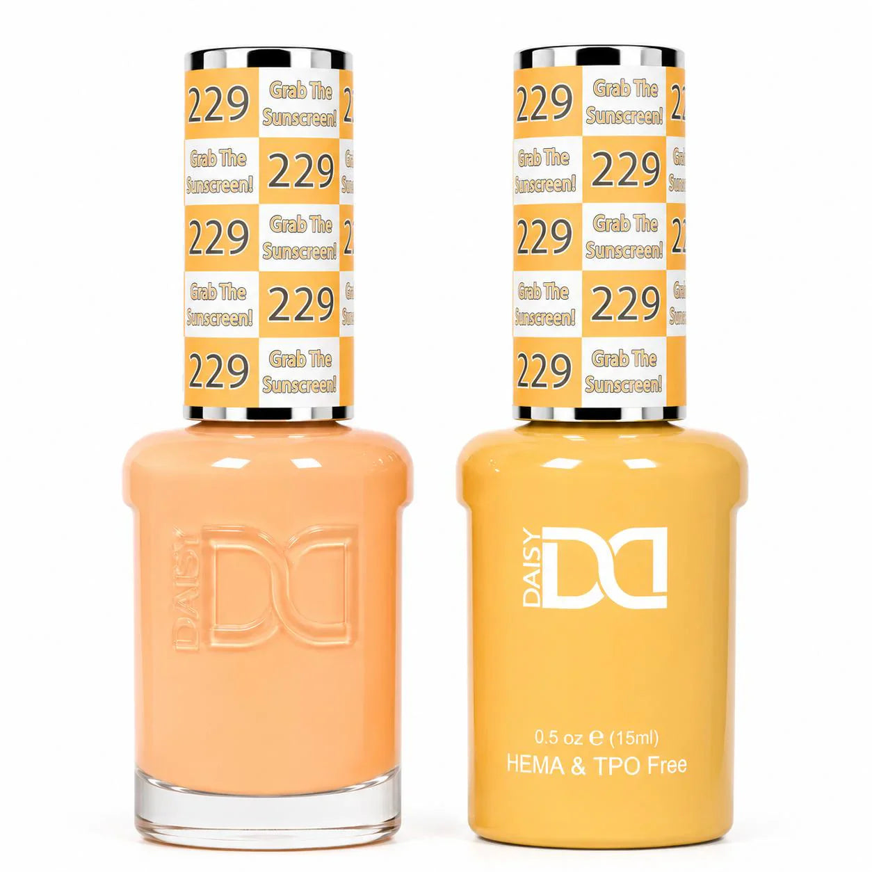 DND HEMA & TPO Free Gel Duo Matching Set – 229 Grab The Sunscreen! (Gel + Lacquer)