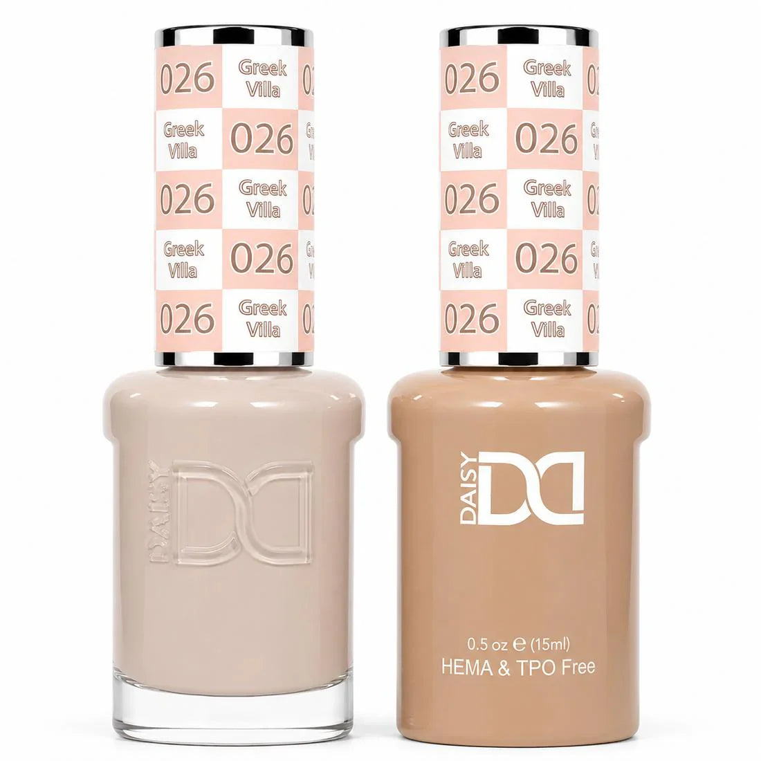 DND HEMA & TPO Free Gel Duo Matching Set – 026 Greek Villa (Gel + Lacquer)