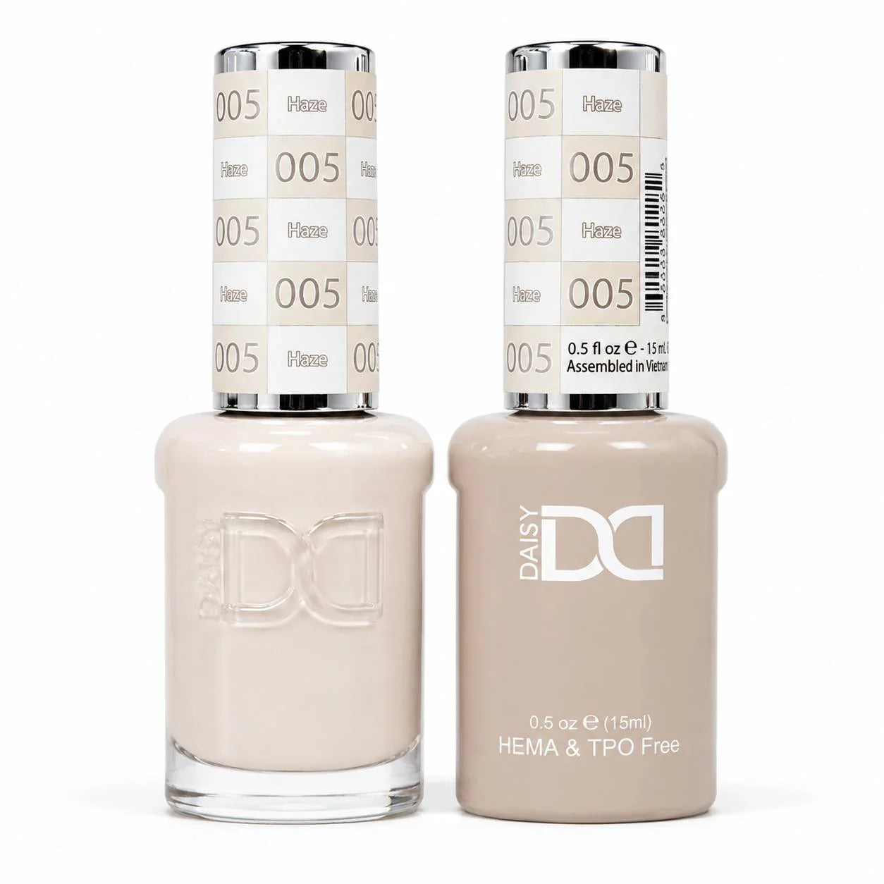 DND HEMA & TPO Free Gel Duo Matching Set – 005 - Haze (Gel + Lacquer)