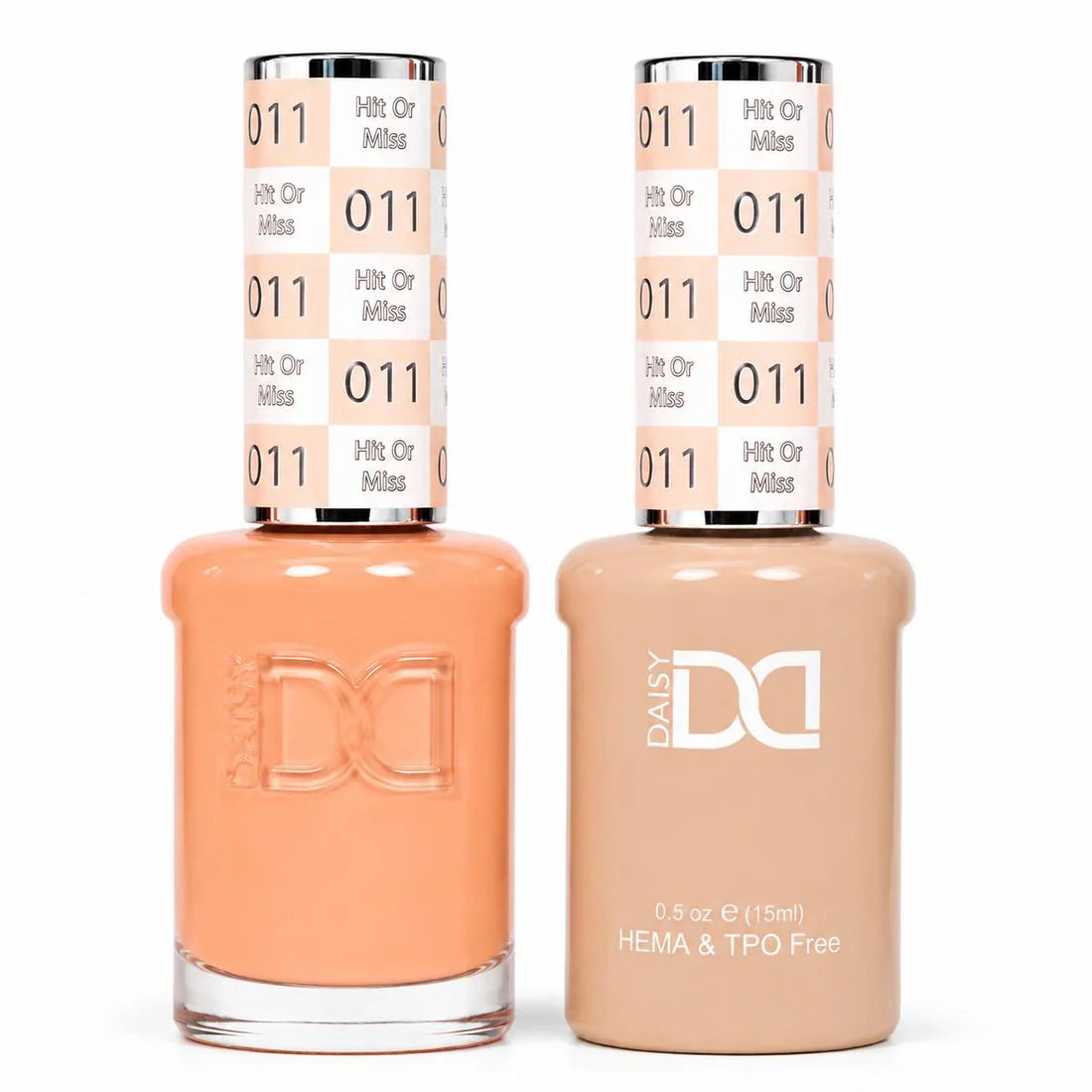 DND HEMA & TPO Free Gel Duo Matching Set – 011 Hit or Miss (Gel + Lacquer)
