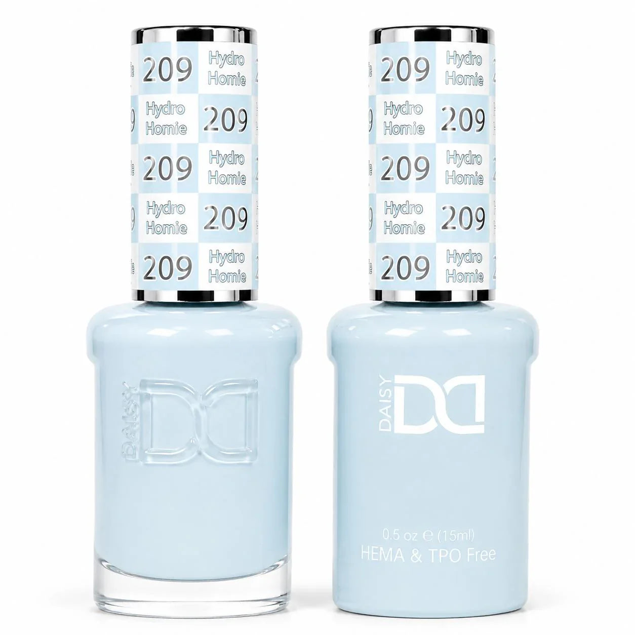 DND HEMA & TPO Free Gel Duo Matching Set – 209 Hydro Homie (Gel + Lacquer)