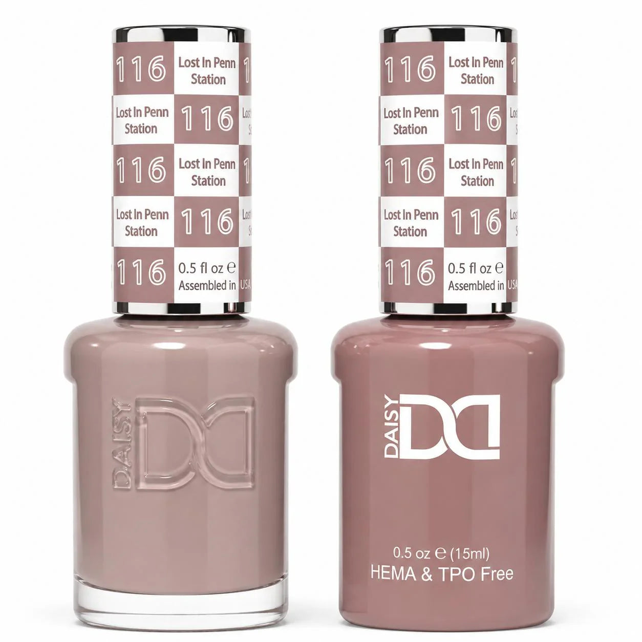 DND HEMA & TPO Free Gel Duo Matching Set – 116 Lost In Penn Station (Gel + Lacquer)