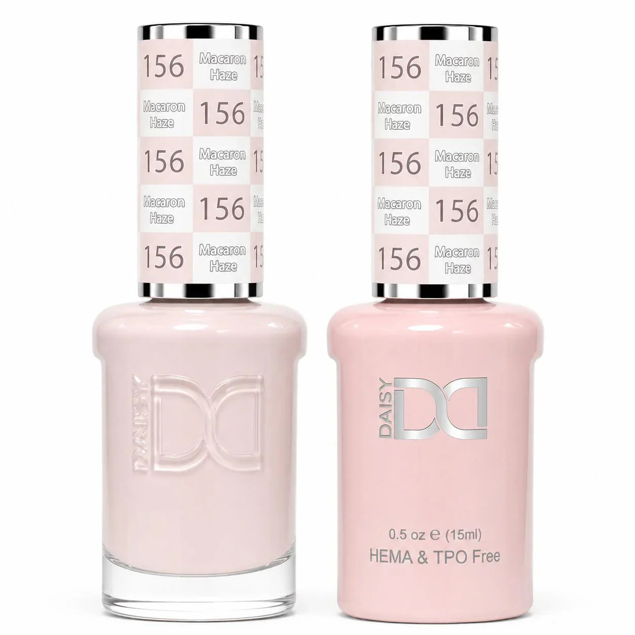 DND HEMA & TPO Free Gel Duo Matching Set – 156 Macaron Haze (Gel + Lacquer)