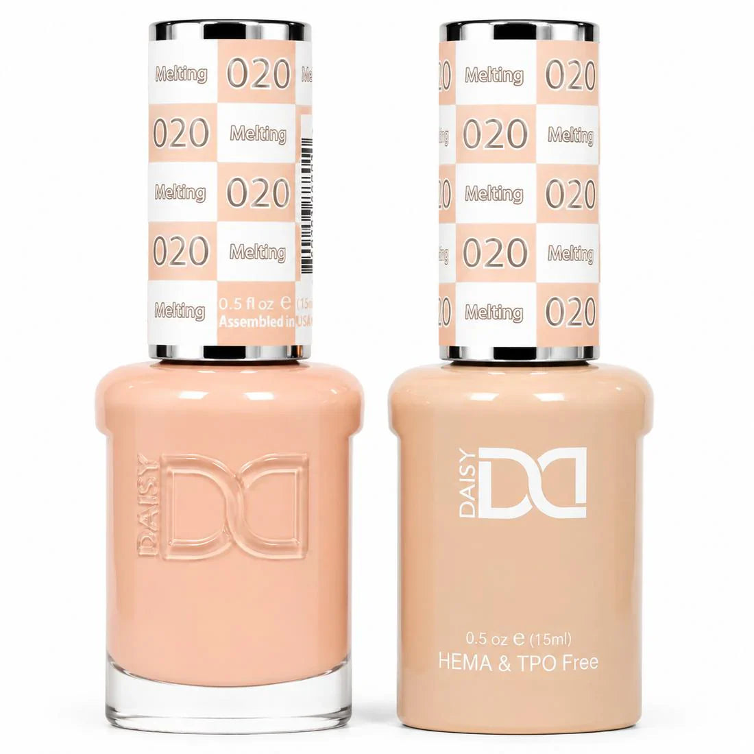 DND HEMA & TPO Free Gel Duo Matching Set – 020 Melting (Gel + Lacquer)