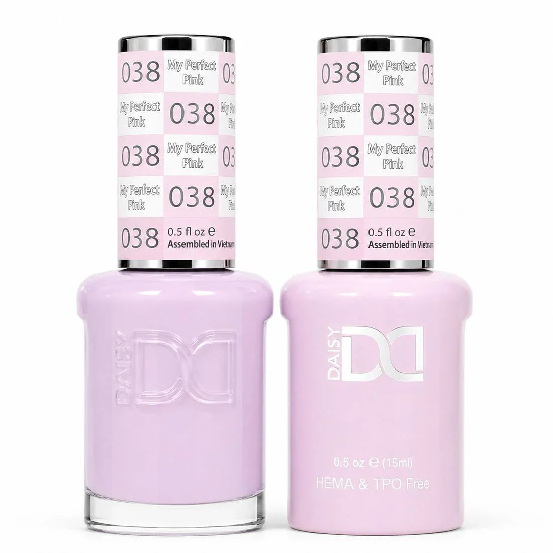DND HEMA & TPO Free Gel Duo Matching Set – #001 - #099 (Gel + Lacquer)