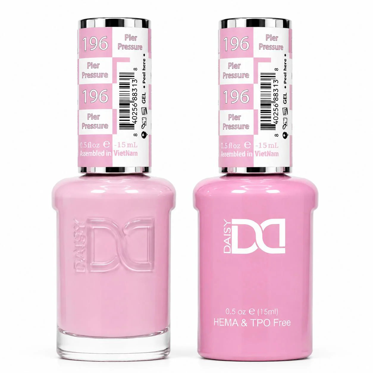 DND HEMA & TPO Free Gel Duo Matching Set – 196 Pier Pressure (Gel + Lacquer)