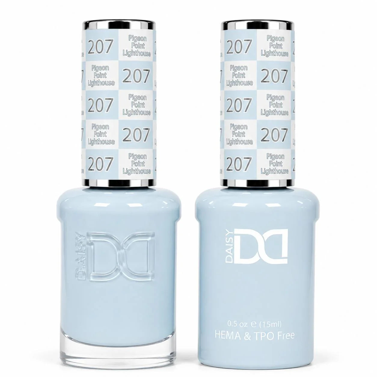 DND HEMA & TPO Free Gel Duo Matching Set – 207 Pigeon Point Lighthouse (Gel + Lacquer)