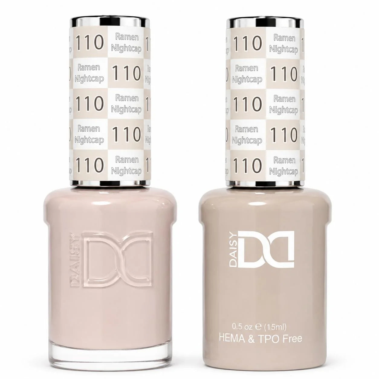 DND HEMA & TPO Free Gel Duo Matching Set – 110 Ramen Nightcap (Gel + Lacquer)