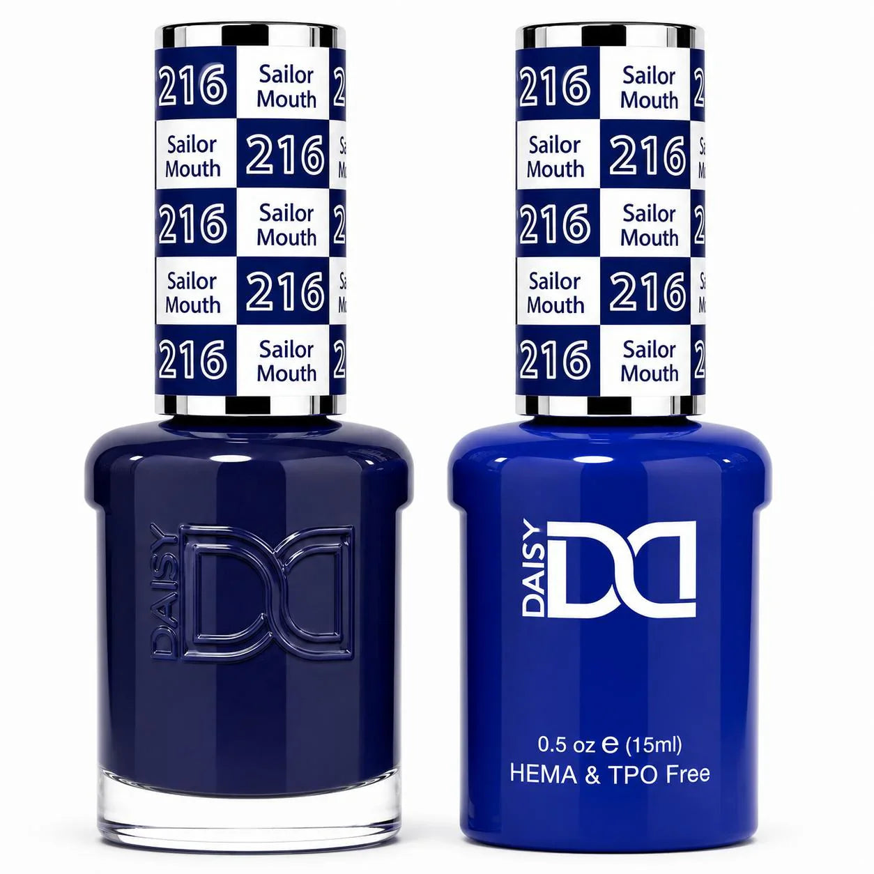 DND HEMA & TPO Free Gel Duo Matching Set – 216 Sailon Mouth (Gel + Lacquer)