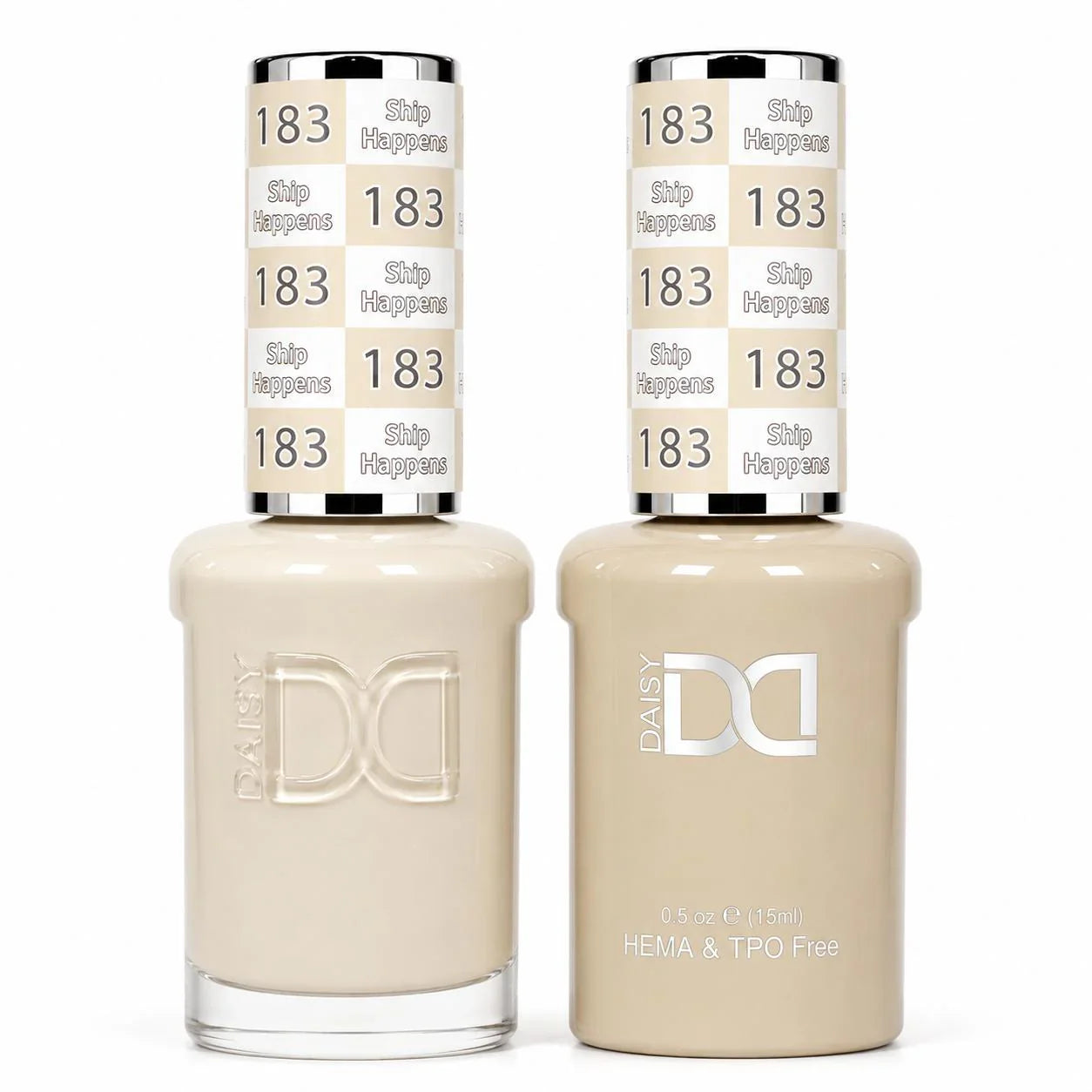 DND HEMA & TPO Free Gel Duo Matching Set – 183 Ship Happens (Gel + Lacquer)