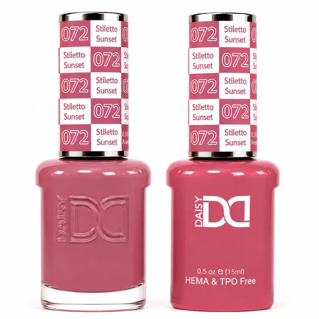 DND HEMA & TPO Free Gel Duo Matching Set – 072 Stiletto Sunset (Gel + Lacquer)