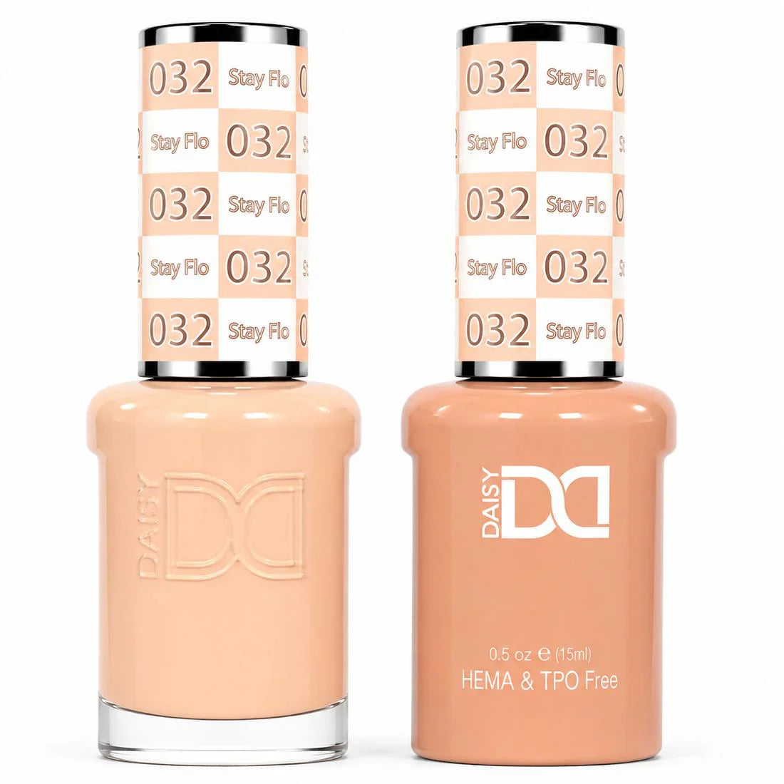 DND HEMA & TPO Free Gel Duo Matching Set – 032 Stay Flo (Gel + Lacquer)