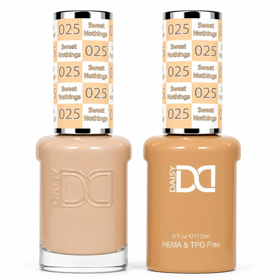 DND HEMA & TPO Free Gel Duo Matching Set – 025 Sweet Nothings (Gel + Lacquer)