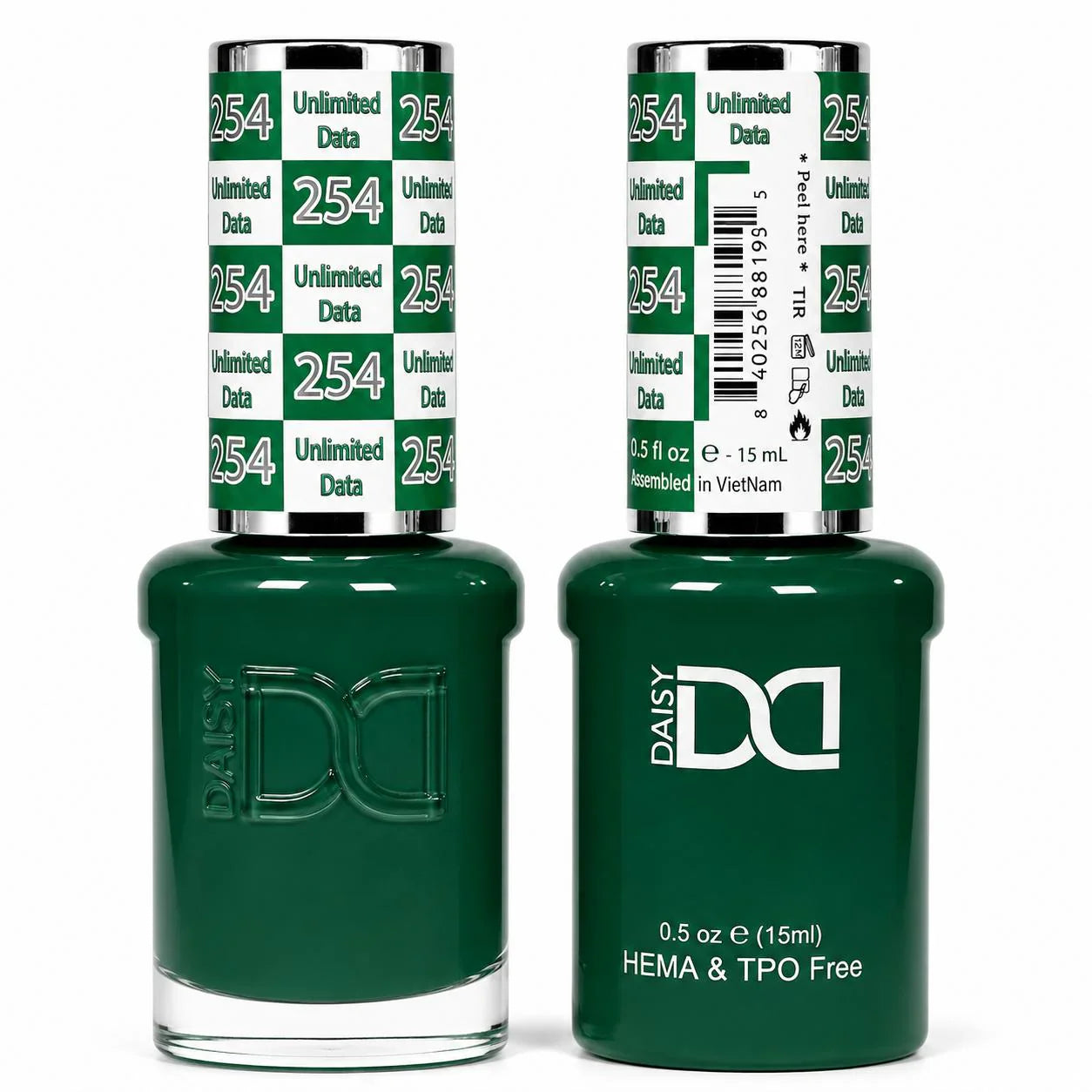 DND HEMA & TPO Free Gel Duo Matching Set – 254 Unlimited Data (Gel + Lacquer)