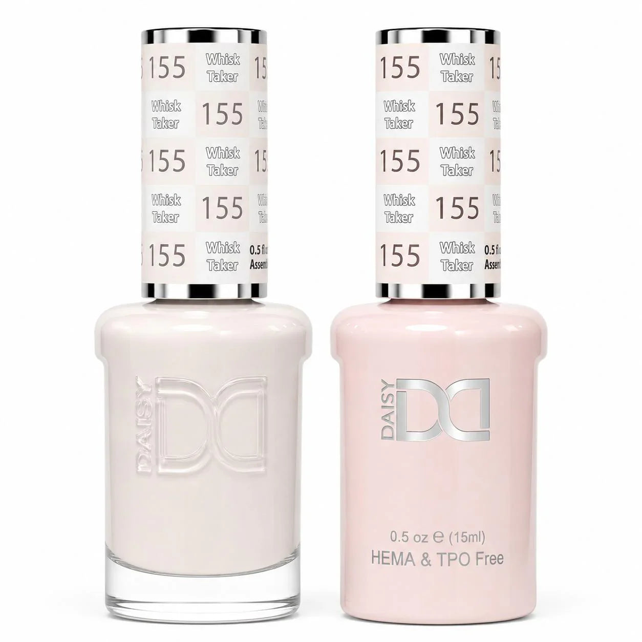 DND HEMA & TPO Free Gel Duo Matching Set – 155 Whisk Taker (Gel + Lacquer)