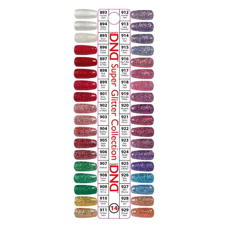 DND - Super Platinum 2023 Full Set 36 Colors (#930 - #965)