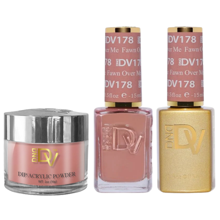 DND - DIVA Gel & Lacquer & Dip Trio (#146 - #218) - NEW 2025