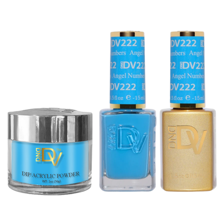 DND - DIVA Gel & Lacquer & Dip Trio (#219 - #290) - NEW 2025