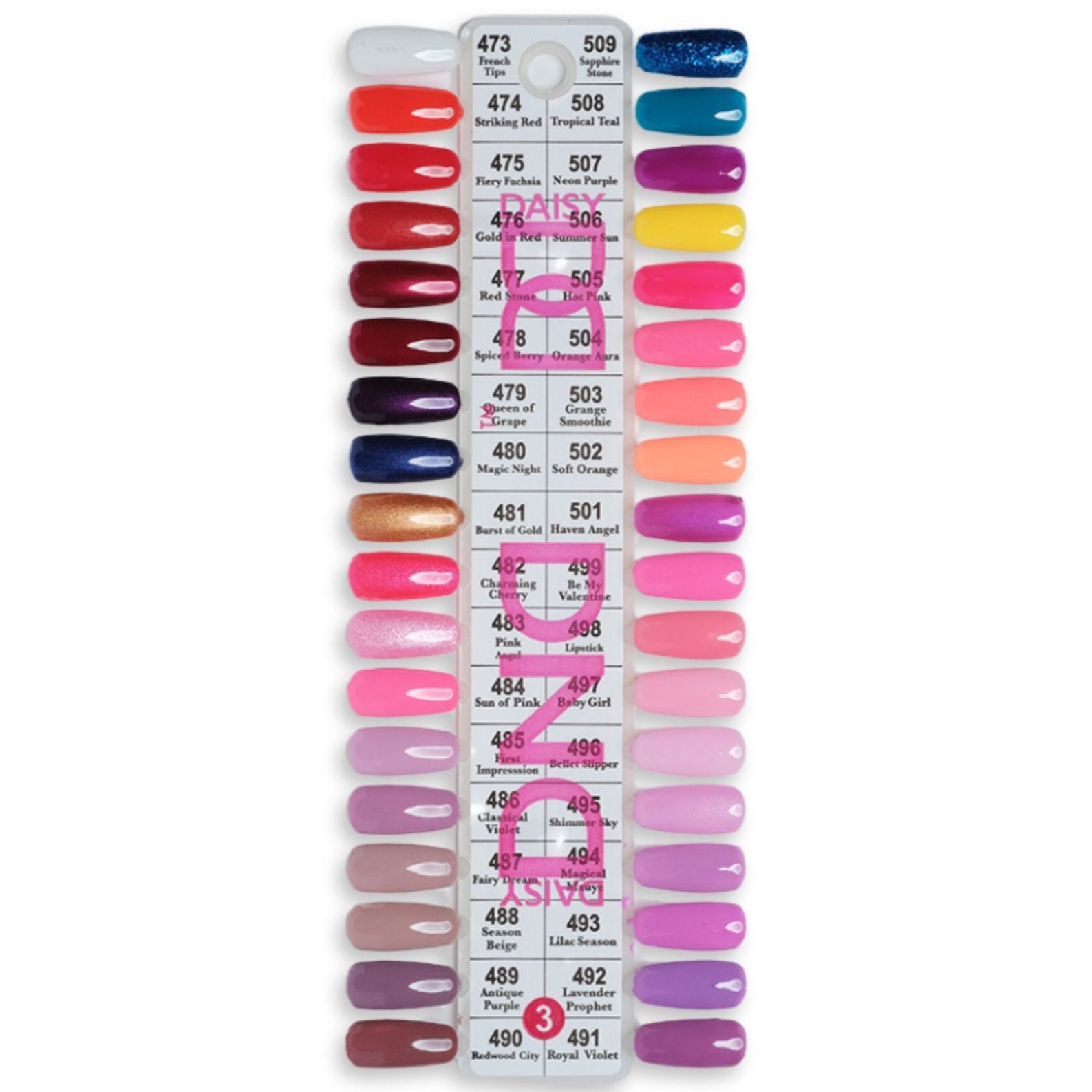 DND - Gel & Lacquer Duo Full Set 36 Colors (#1, #2, #3, #4, #5)