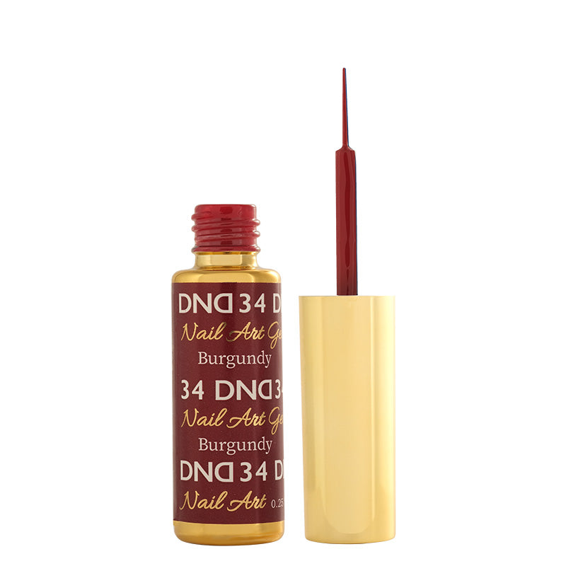 DND - Detail Nail Art Gel 9.5ml (36 colors)