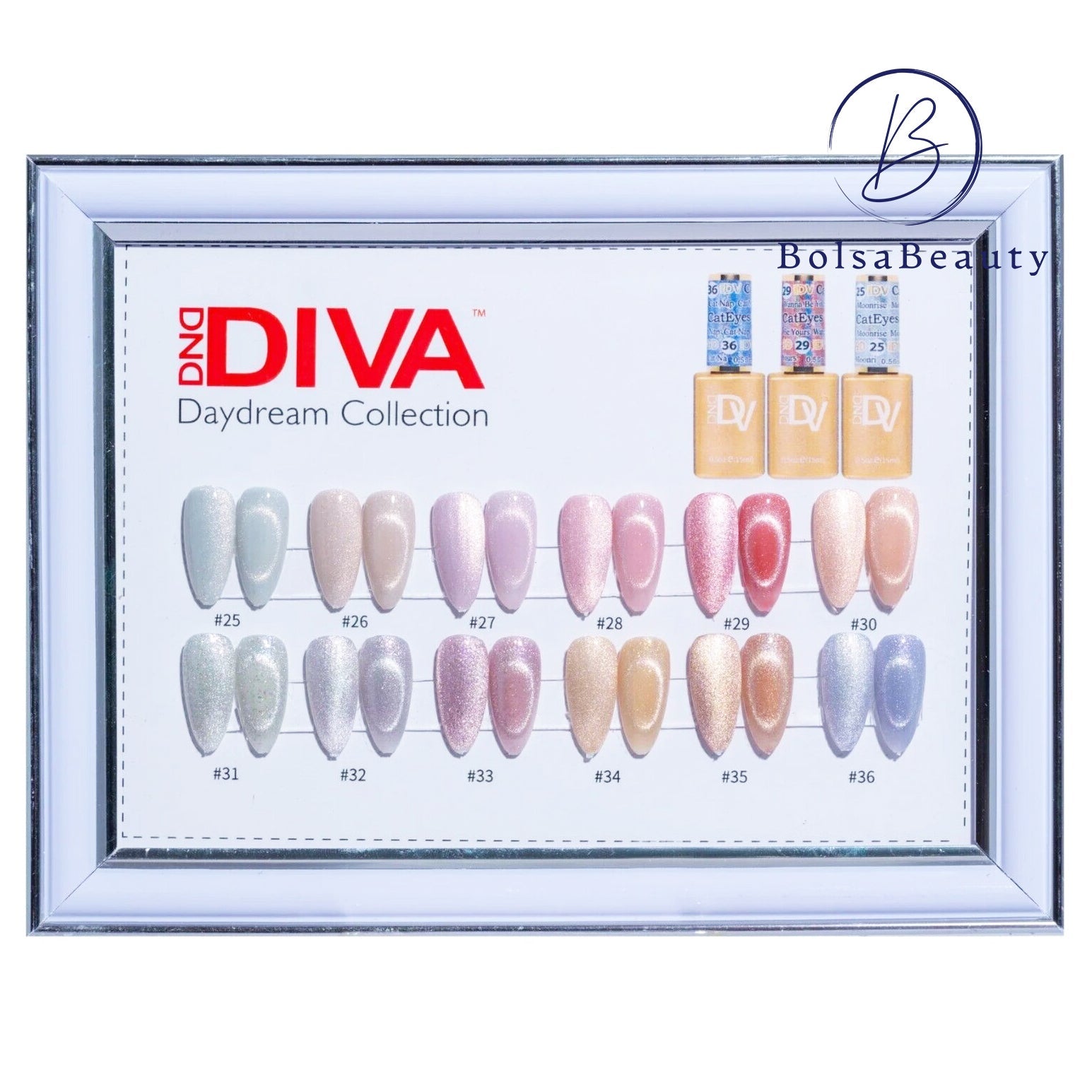 DND - DIVA Cat Eye (#01 - #36) - NEW 2024