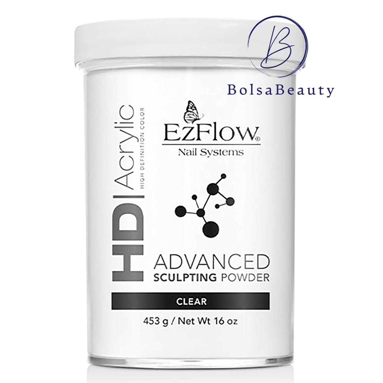 EzFlow - High Definition Powder Refill 16oz (White, Pink, Clear)