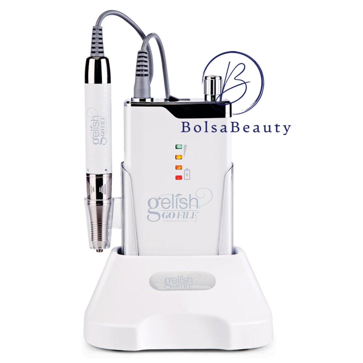 Gelish - Go File Hybrid Drill (White)