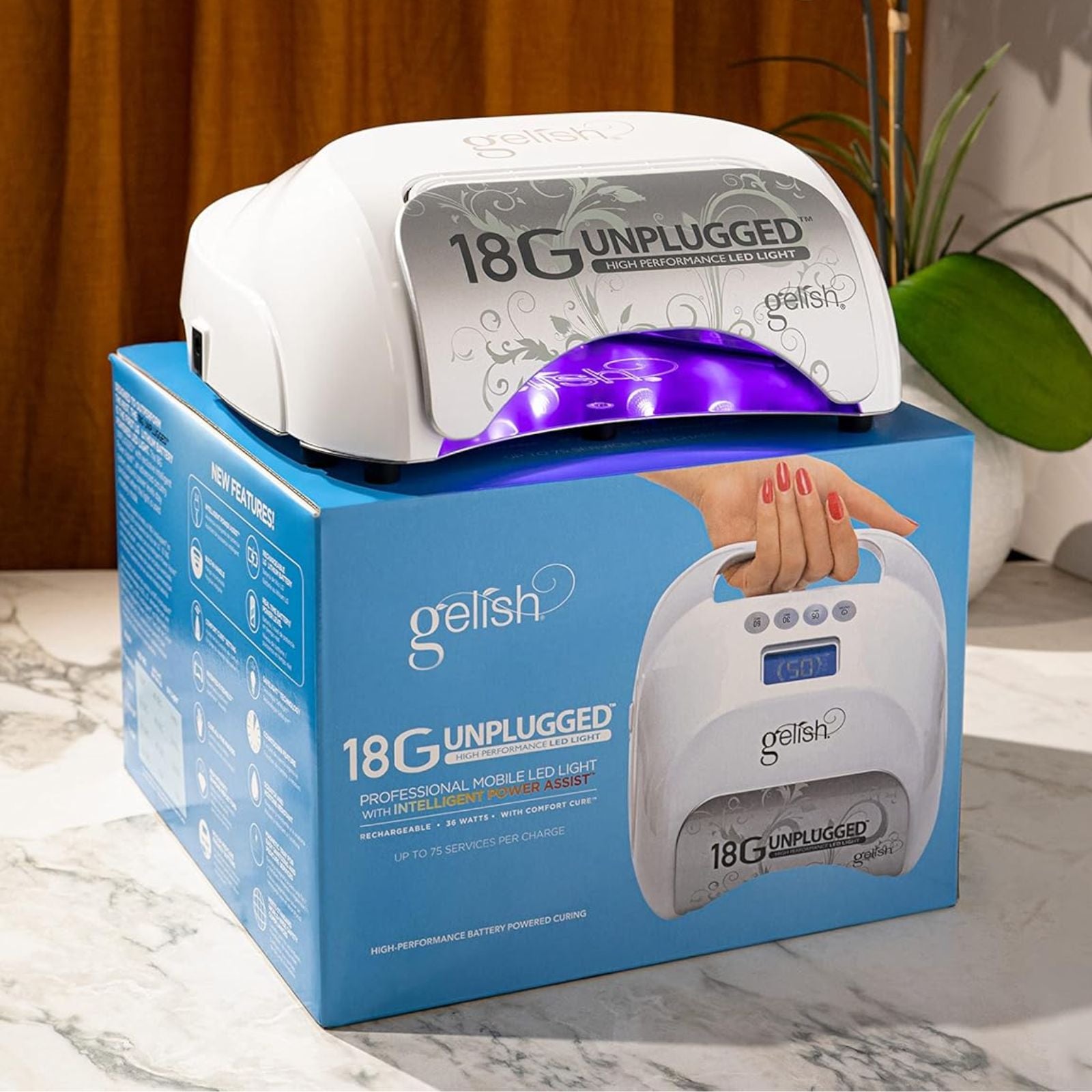 Gelish - 18G Unplugged Cordless LED Lamp (36W)