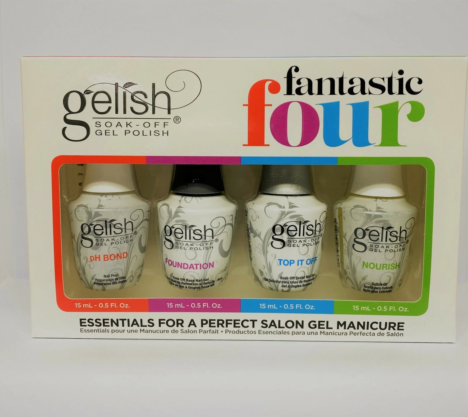 Gelish - Fantastic Four: Foundation, Top, pH Bond, Nourish