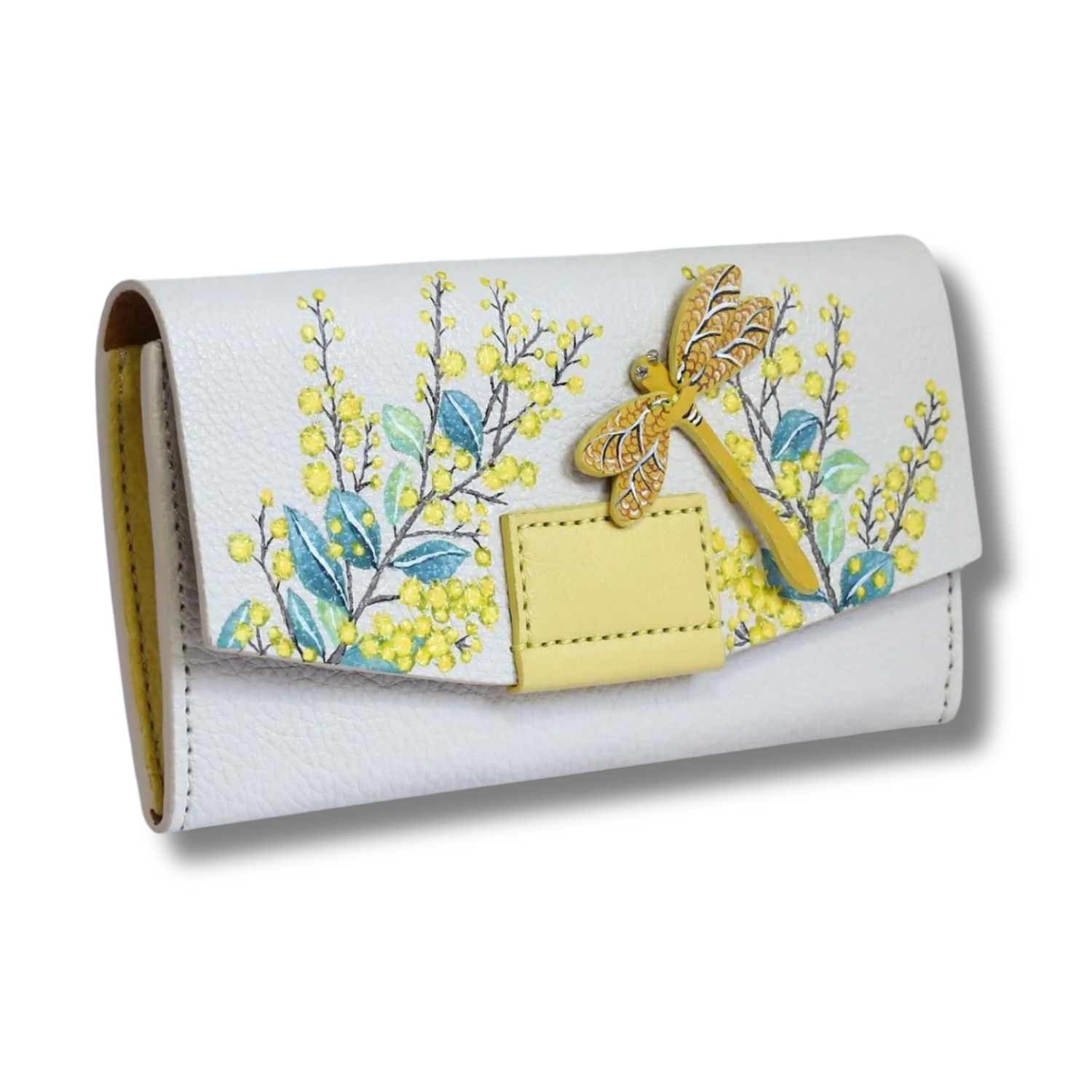 Her Front Magnetic Flap Long Wallet Custom Artwork