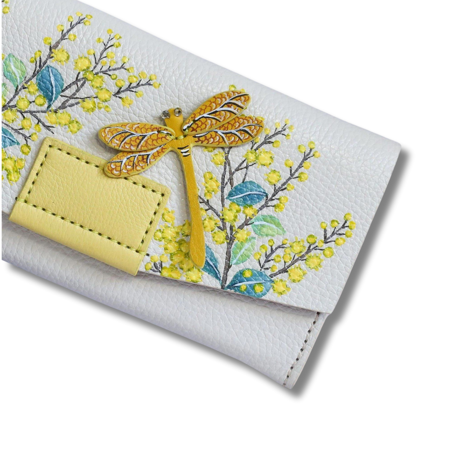 Her Front Magnetic Flap Long Wallet Custom Artwork