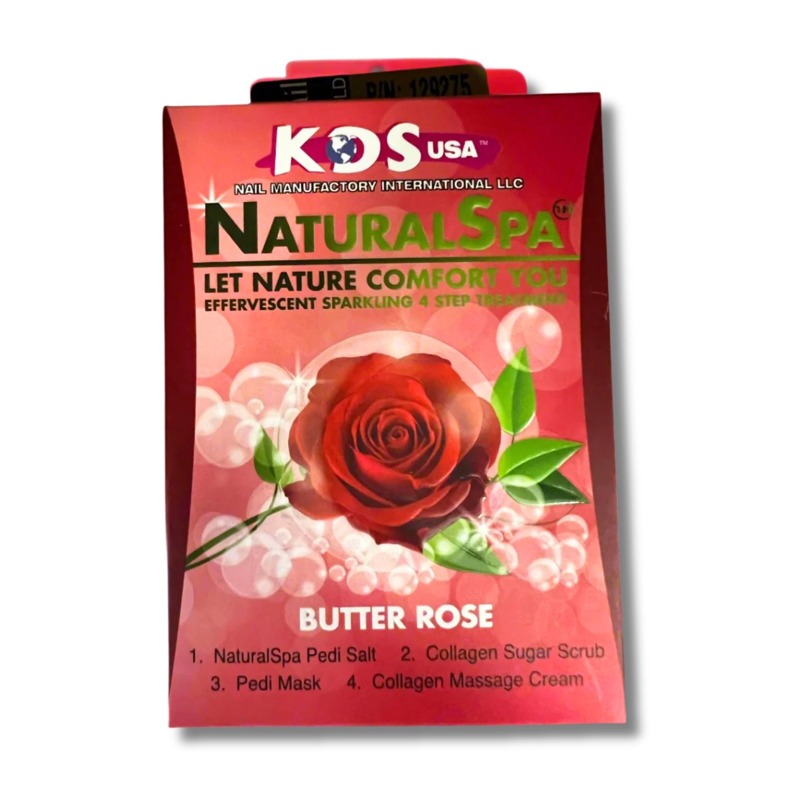 KDS - Pedicure Deluxe  4in1 (Case 88 Boxes) - Butter Rose