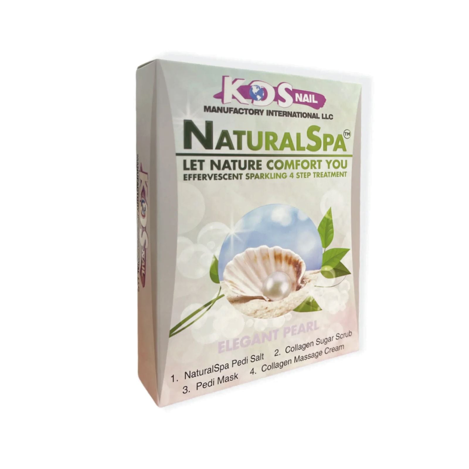 KDS - Pedicure Deluxe  4in1 (Case 88 Boxes) - Elegant Pearl