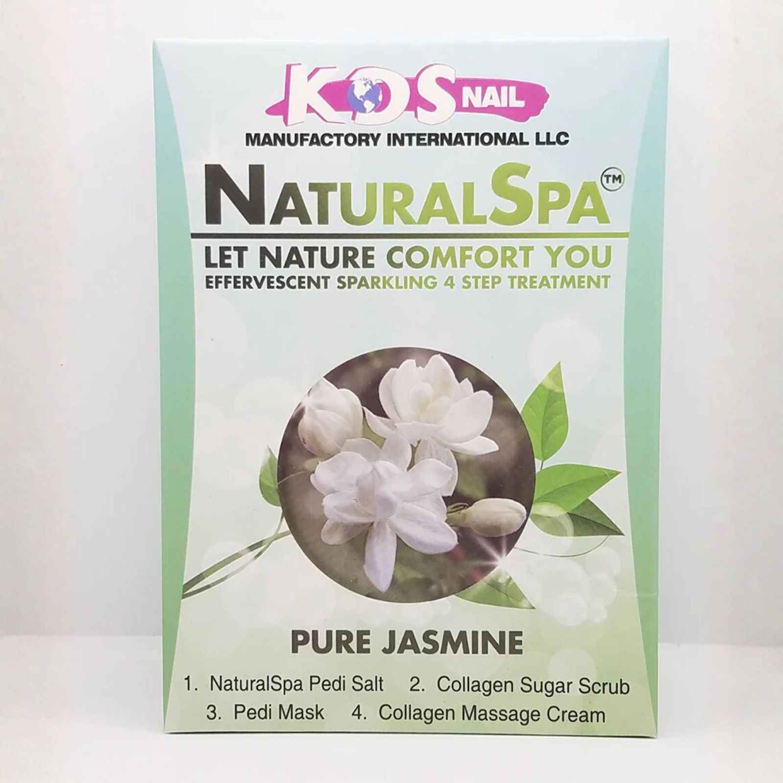 KDS - Pedicure Deluxe  4in1 (Case 88 Boxes) - Pure Jasmine