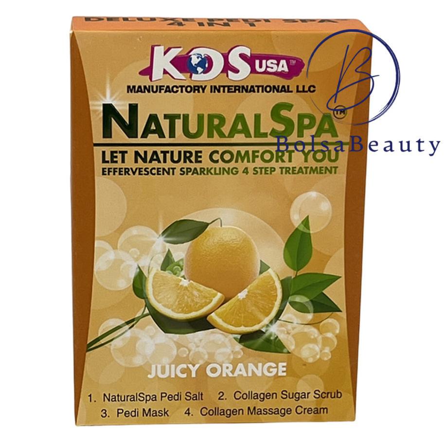 KDS - Pedicure Deluxe  4in1 (Case 88 Boxes) - Juicy Orange