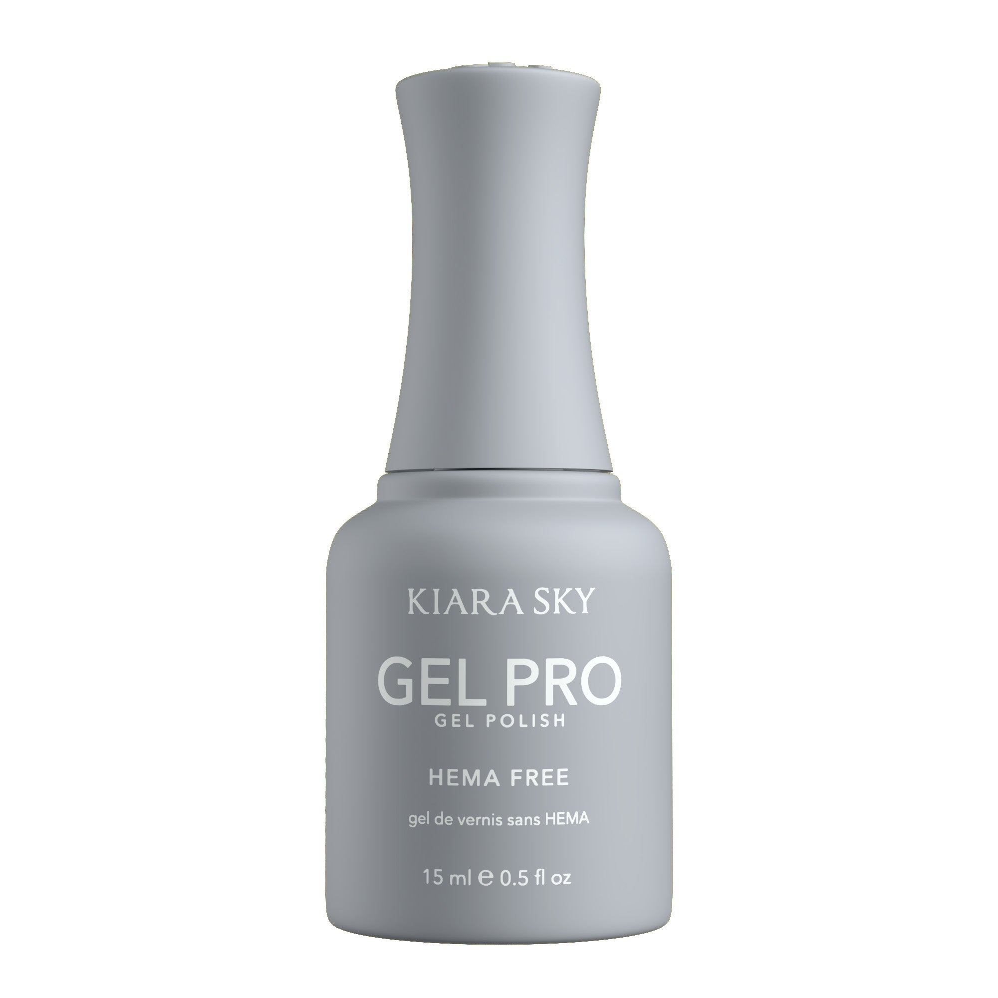 Kiara Sky HEMA-Free Gel Pro Polish – #101 Grey-cious 0.5oz (15ml)